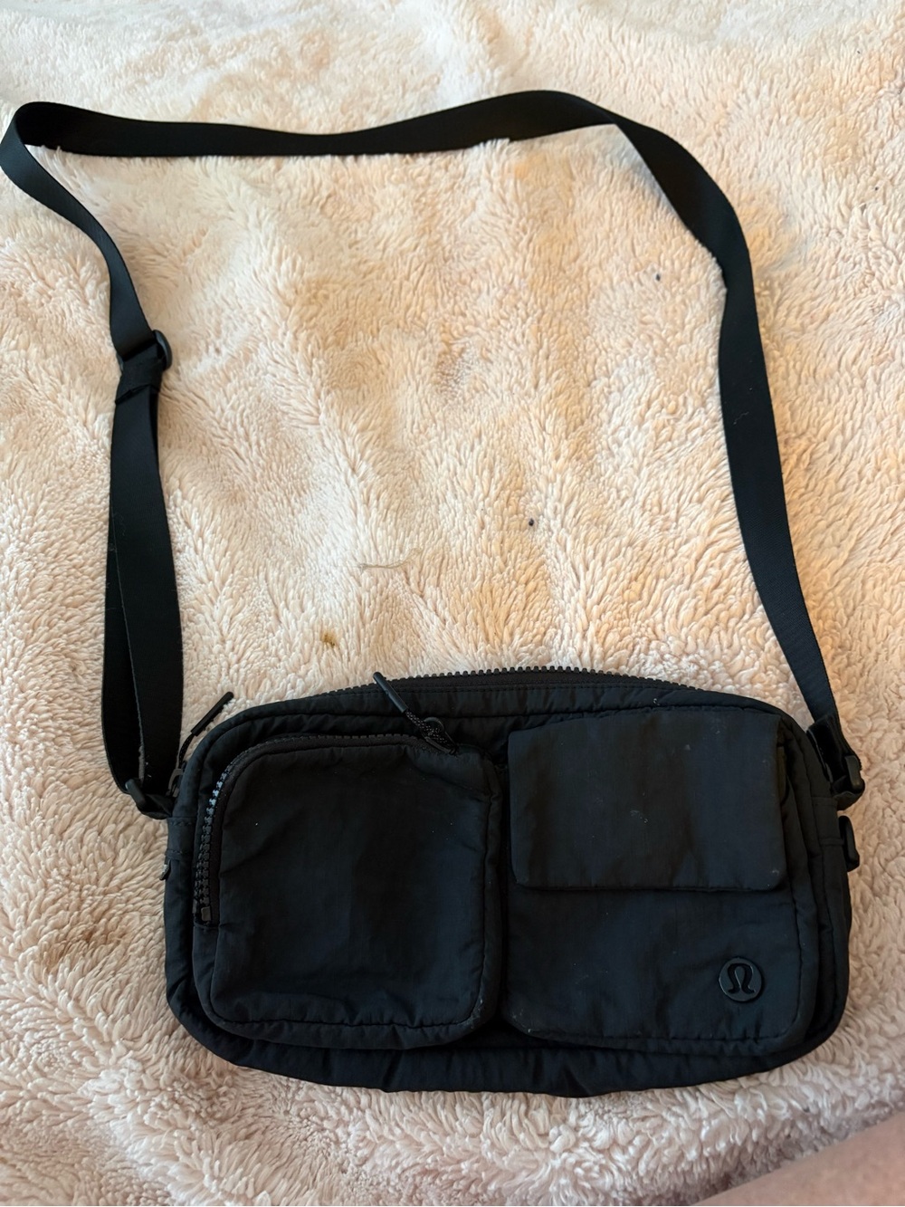 lululemon athletica | Black Crossbody Shoulder Bag